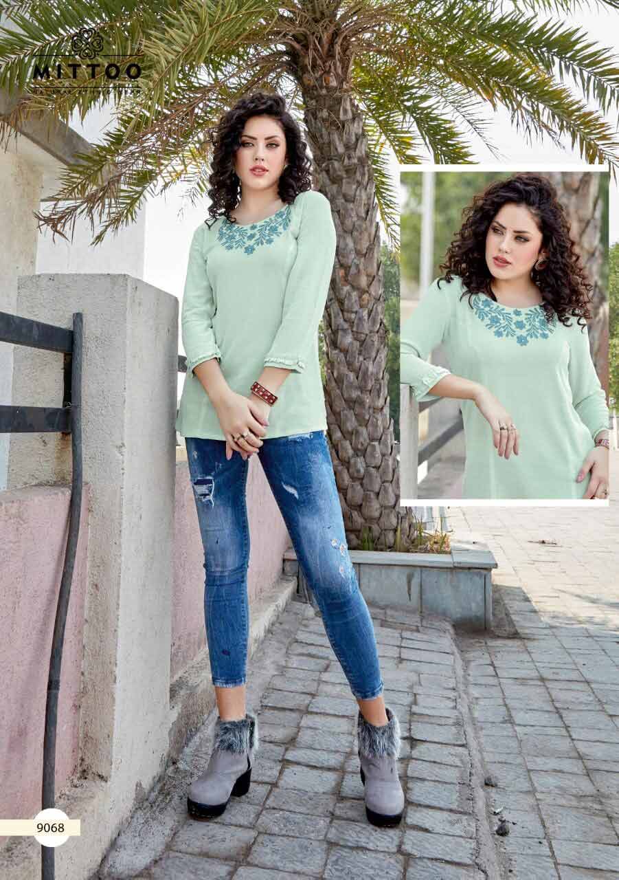Poorva Vol-9 Viscose Designer Tops Catalog Poorva Vol-9 Viscose Designer Tops Catalog